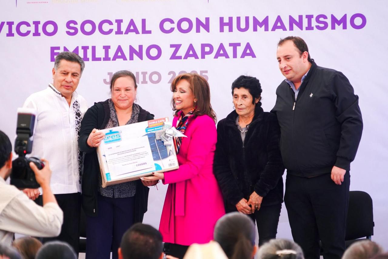 Solidaridad que transforma vidas: Entregan insumos a familias vulnerables en Emiliano Zapata